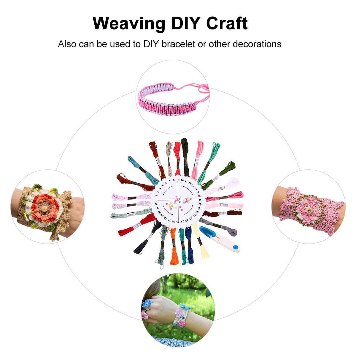 Kit para Fazer Pulseiras da Am - Embroidery Craft avaliação e preço