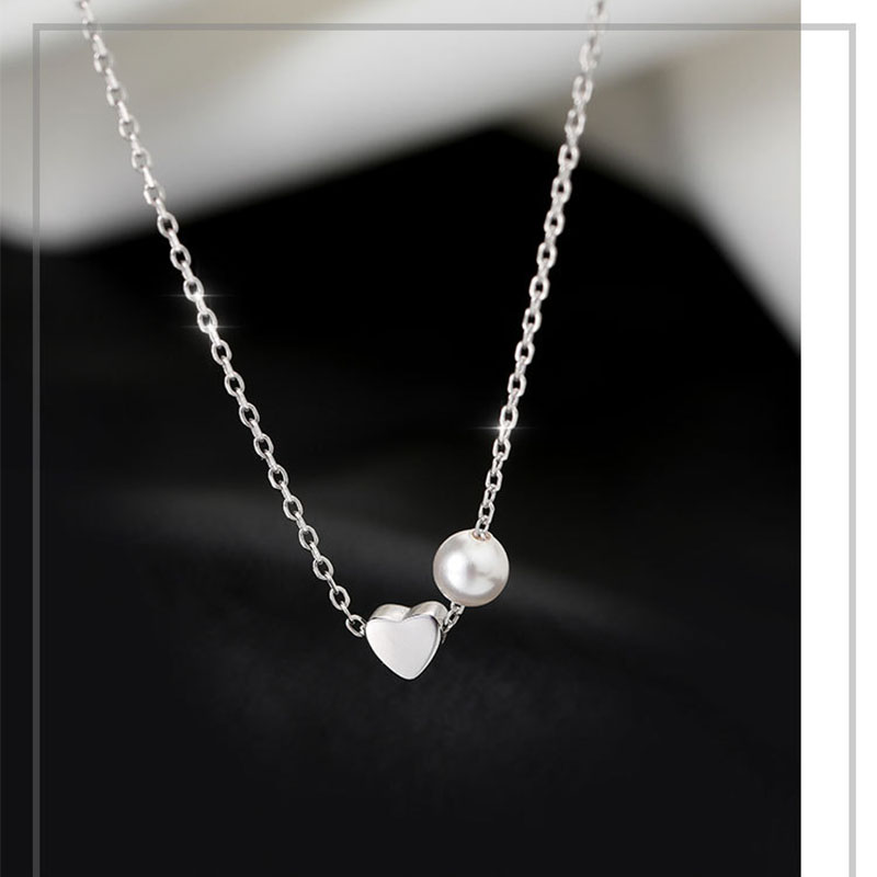 Trustdavis real 925 prata este - Pearl Trim Chain avaliação e preço