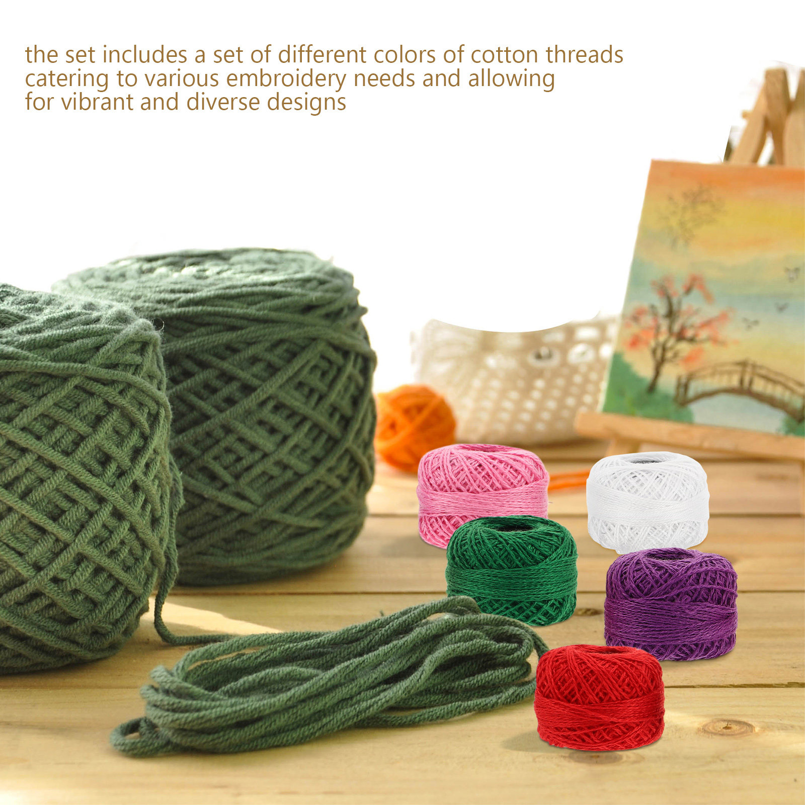 Conjunto de 12 Peças de Linhas - Embroidery Craft avaliação e preço