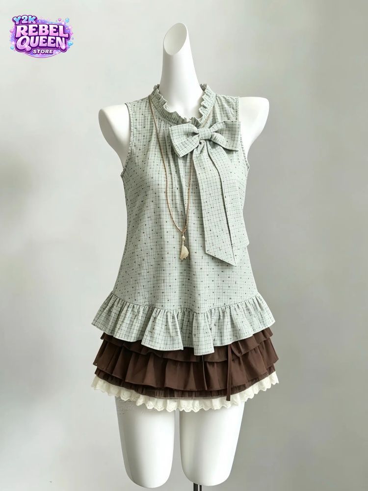 Conjunto de 2 peças Sweeti vin - Elastic Lace Trim avaliação e preço